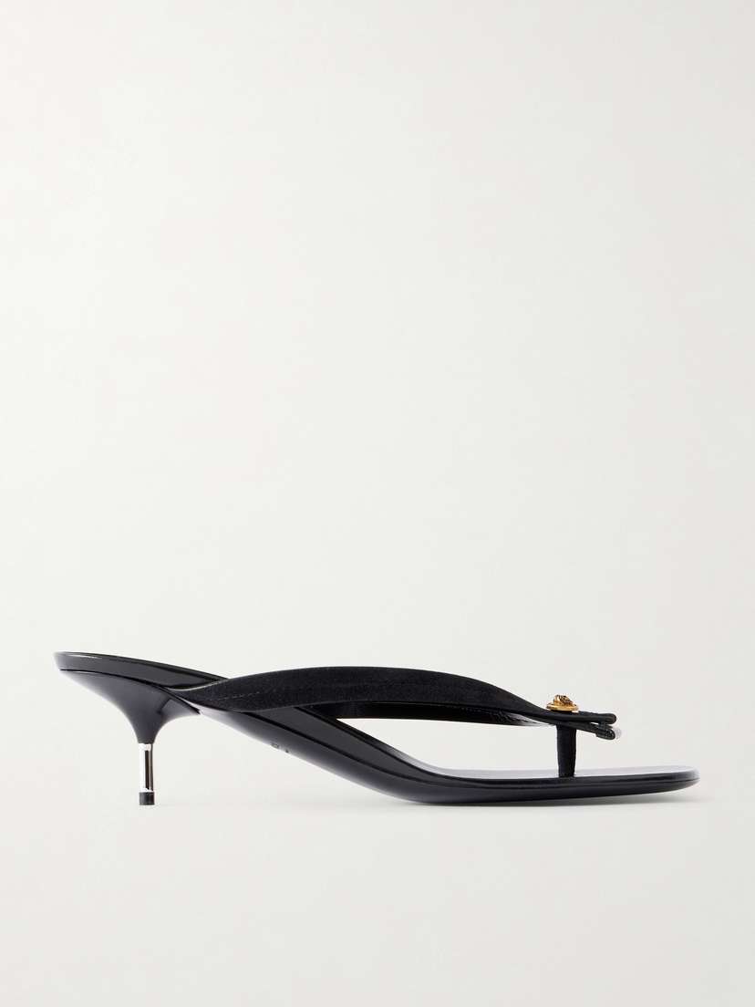 Versace Medusa-embellished Leather Thong Sandals | Thumbnail 6