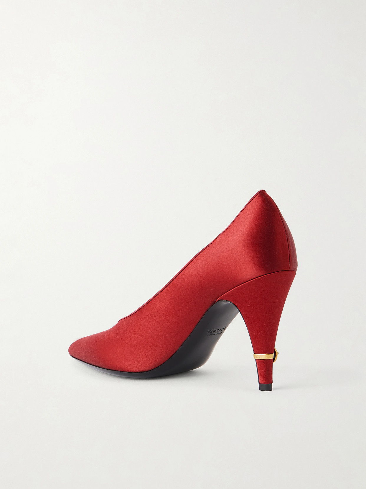 Gianni 90 Logo-Detailed Pumps