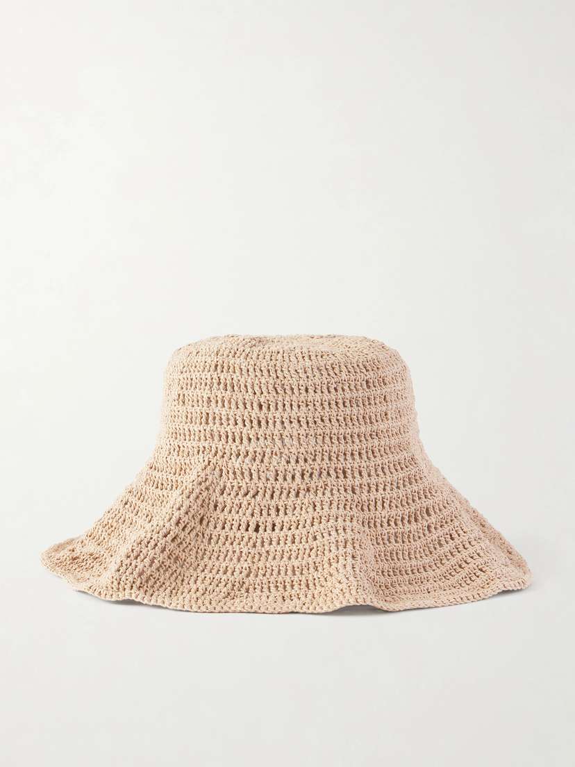 Magda Butrym Raffia Fedora Fedora