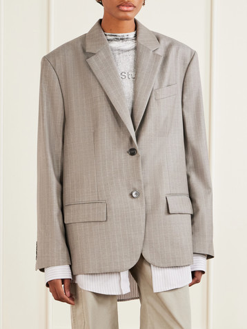 Acne Studios Julago Mels Pinstripe wool blazer