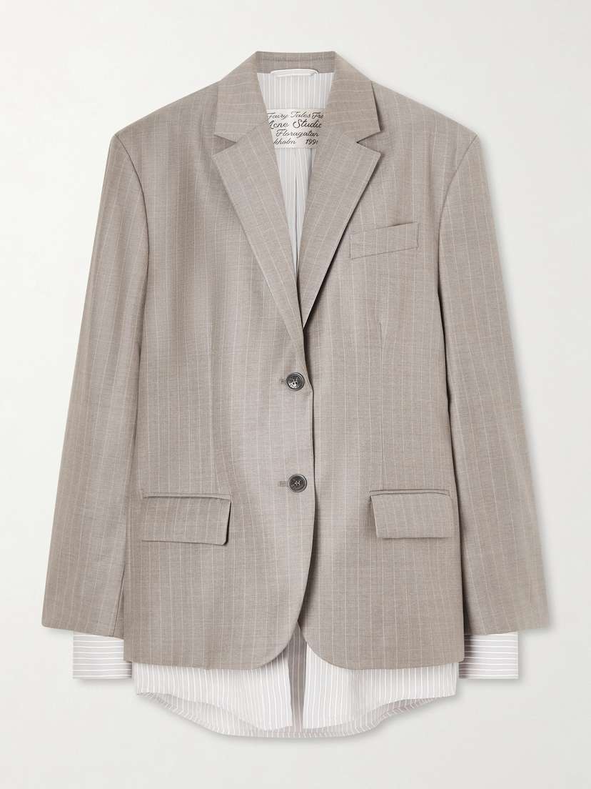 Acne Studios Julago Mels Pinstripe Wool Blazer | Thumbnail 6 Acne Studios Julago Mels Pinstripe Wool Blazer | Thumbnail 6