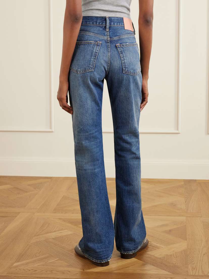 Acne Studios 2009 Mid-rise Distressed Straight-leg Jeans | Thumbnail 4 Acne Studios 2009 Mid-rise Distressed Straight-leg Jeans | Thumbnail 4