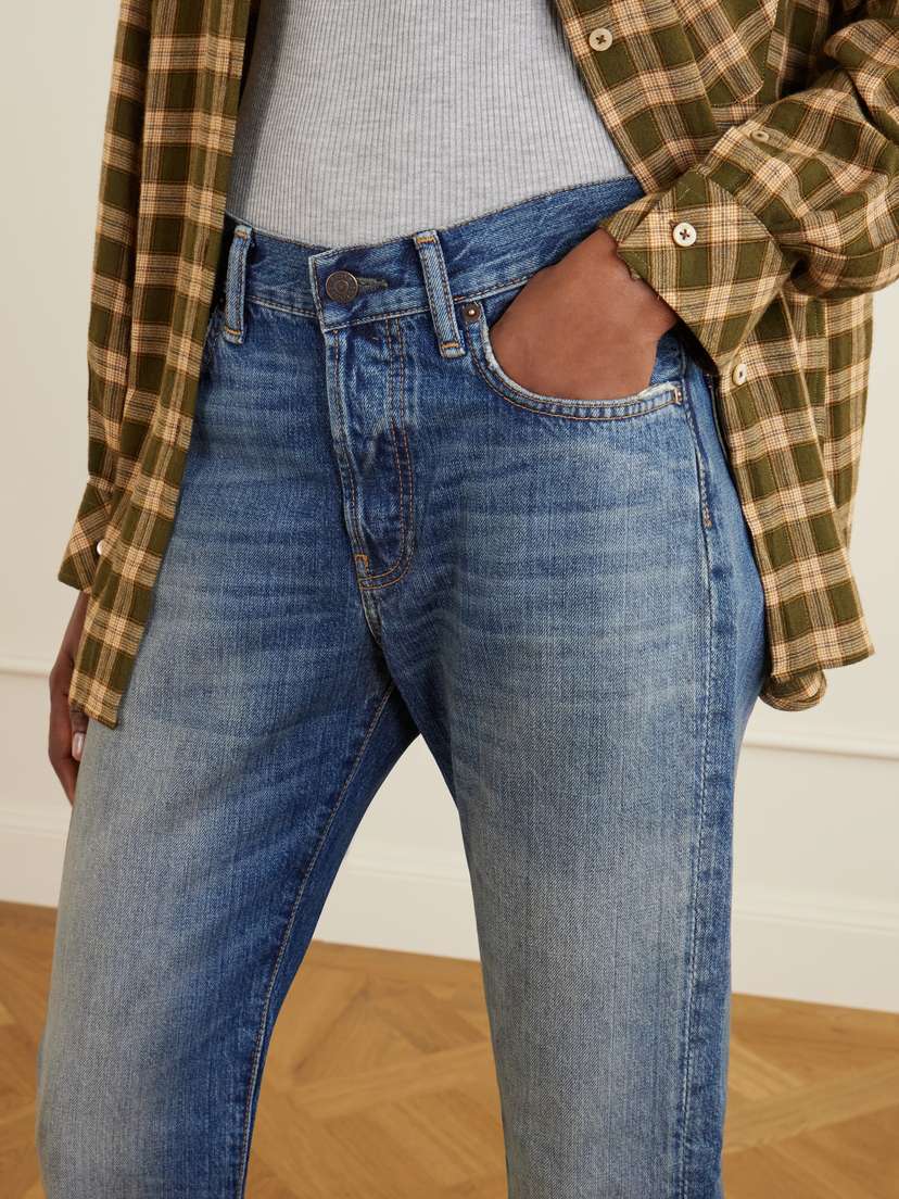 Acne Studios 2009 Mid-rise Distressed Straight-leg Jeans | Thumbnail 5 Acne Studios 2009 Mid-rise Distressed Straight-leg Jeans | Thumbnail 5