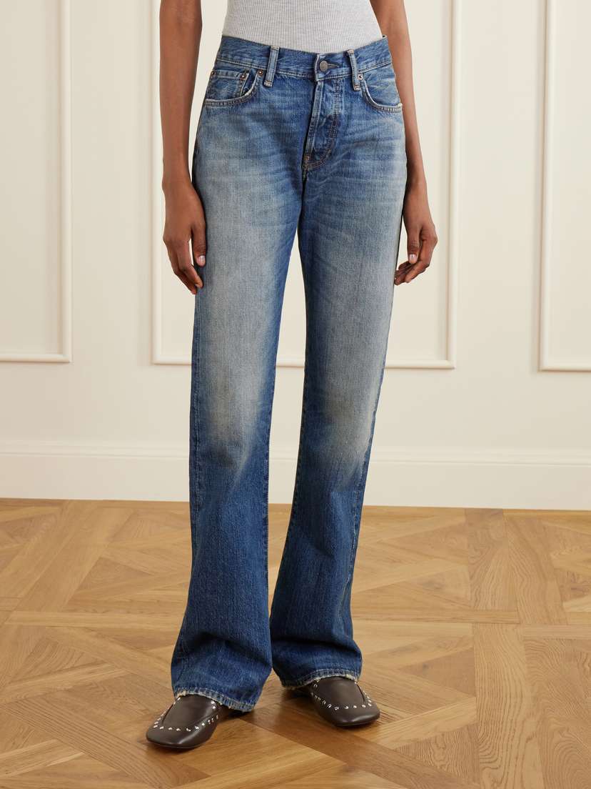 Acne Studios 2009 Mid-rise Distressed Straight-leg Jeans | Thumbnail 3 Acne Studios 2009 Mid-rise Distressed Straight-leg Jeans | Thumbnail 3