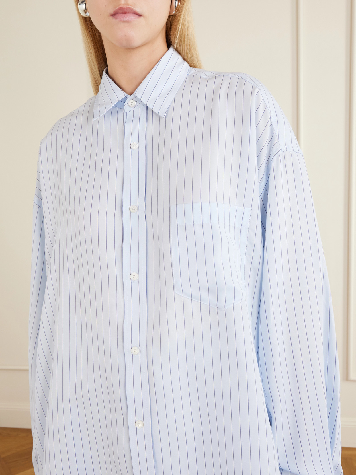 Soffia Striped Woven Shirt
