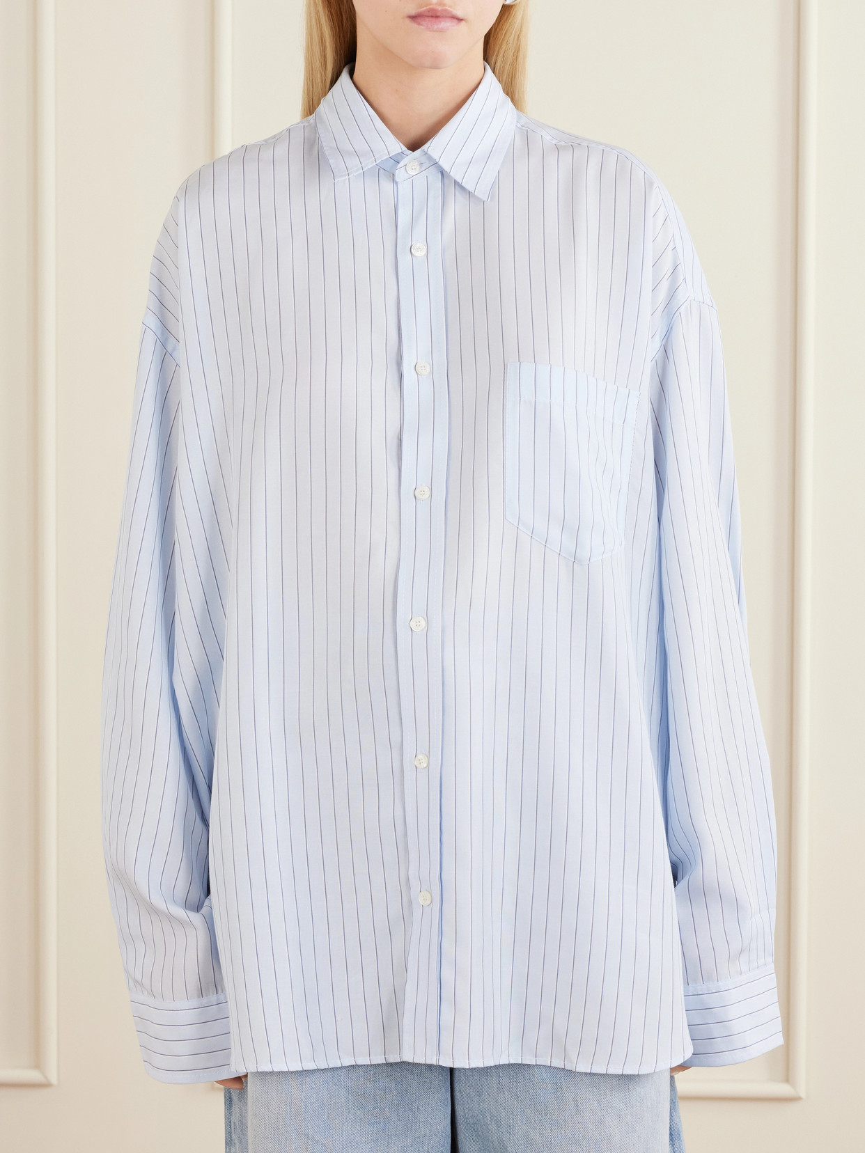 Soffia Striped Woven Shirt