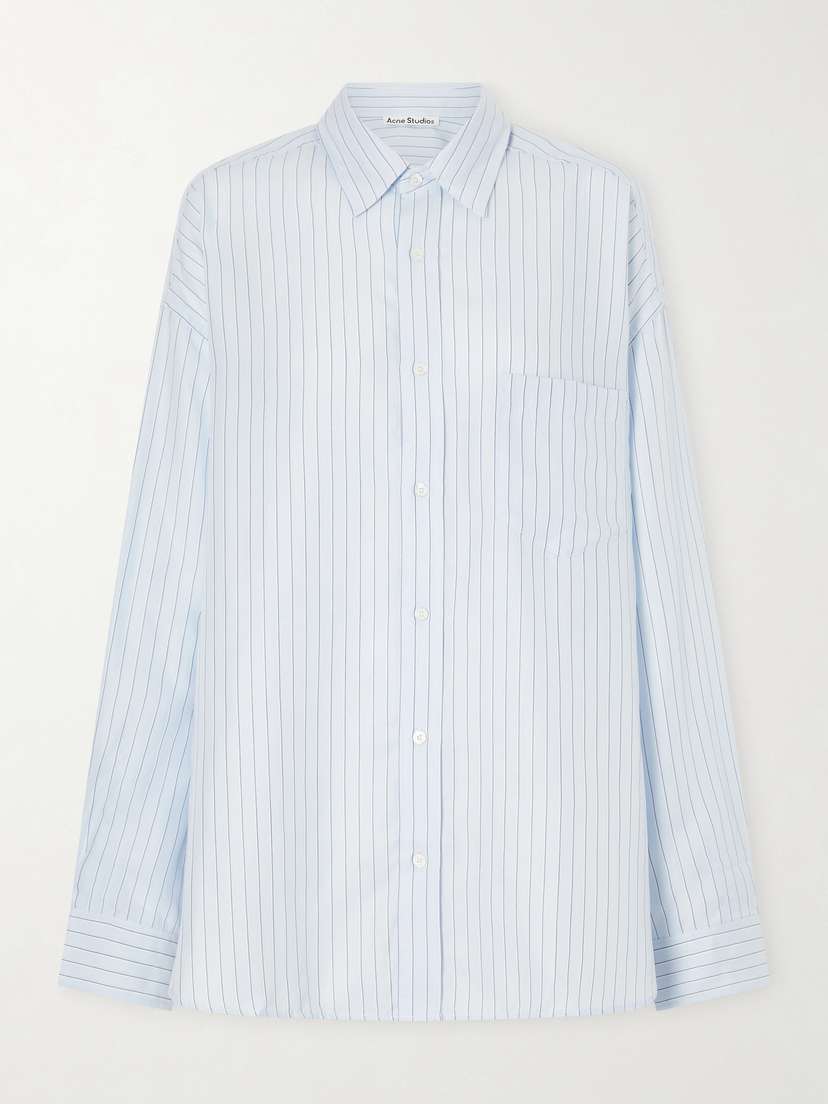 Acne Studios Soffia Striped Woven Shirt | Thumbnail 6 Acne Studios Soffia Striped Woven Shirt | Thumbnail 6