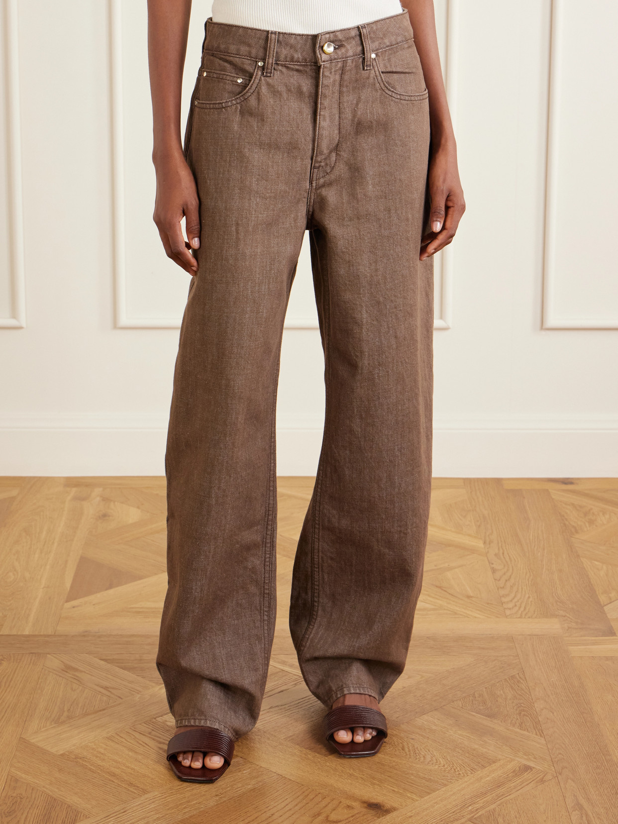 Rider Low-Rise Boyfriend Jeans