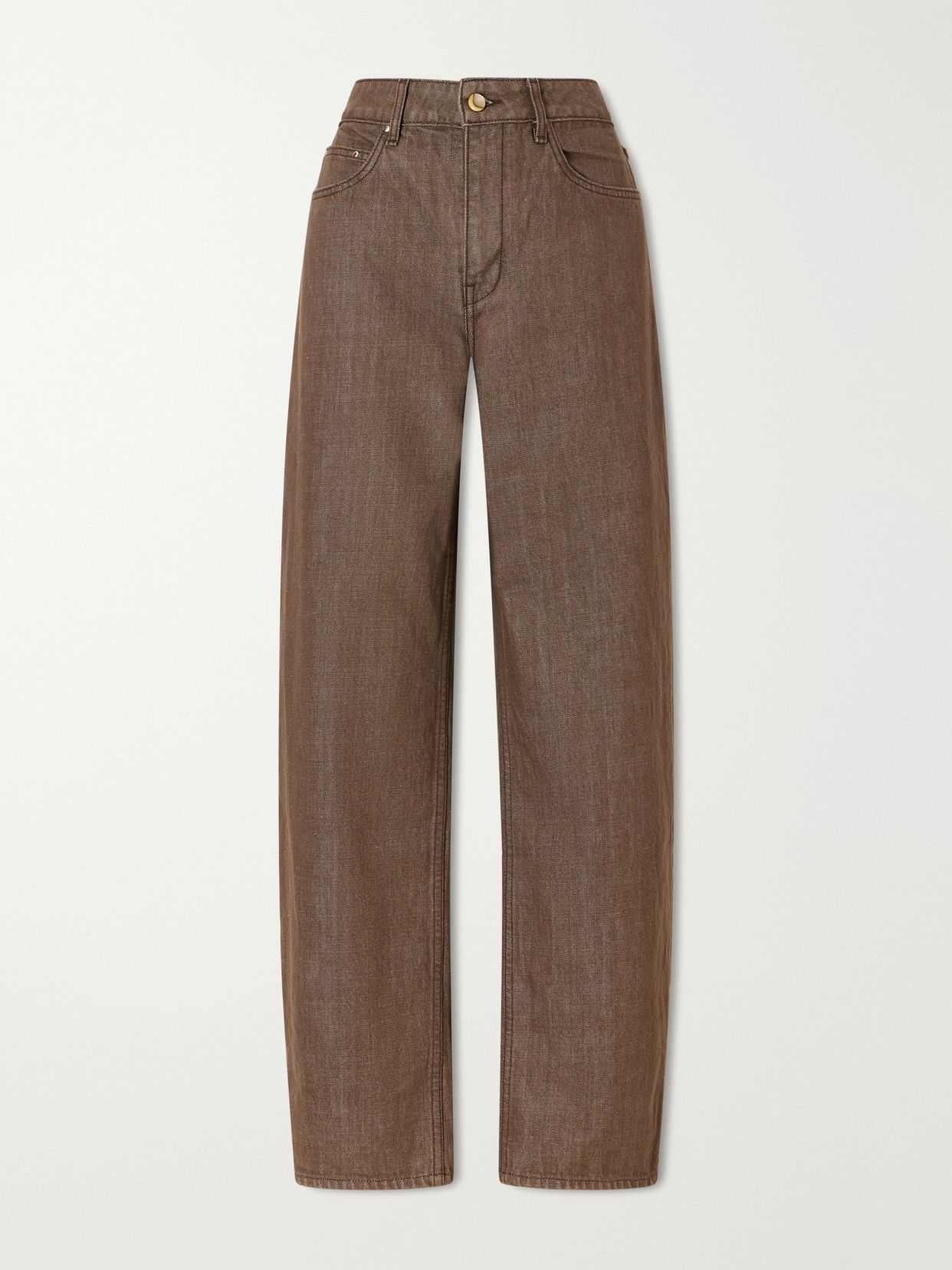 Rider low-rise boyfriend jeans