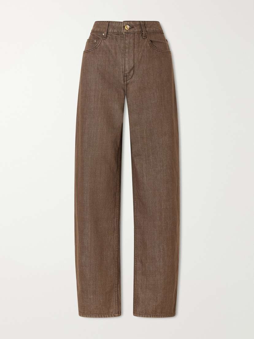 OSSOU Rider Low-rise Boyfriend Jeans