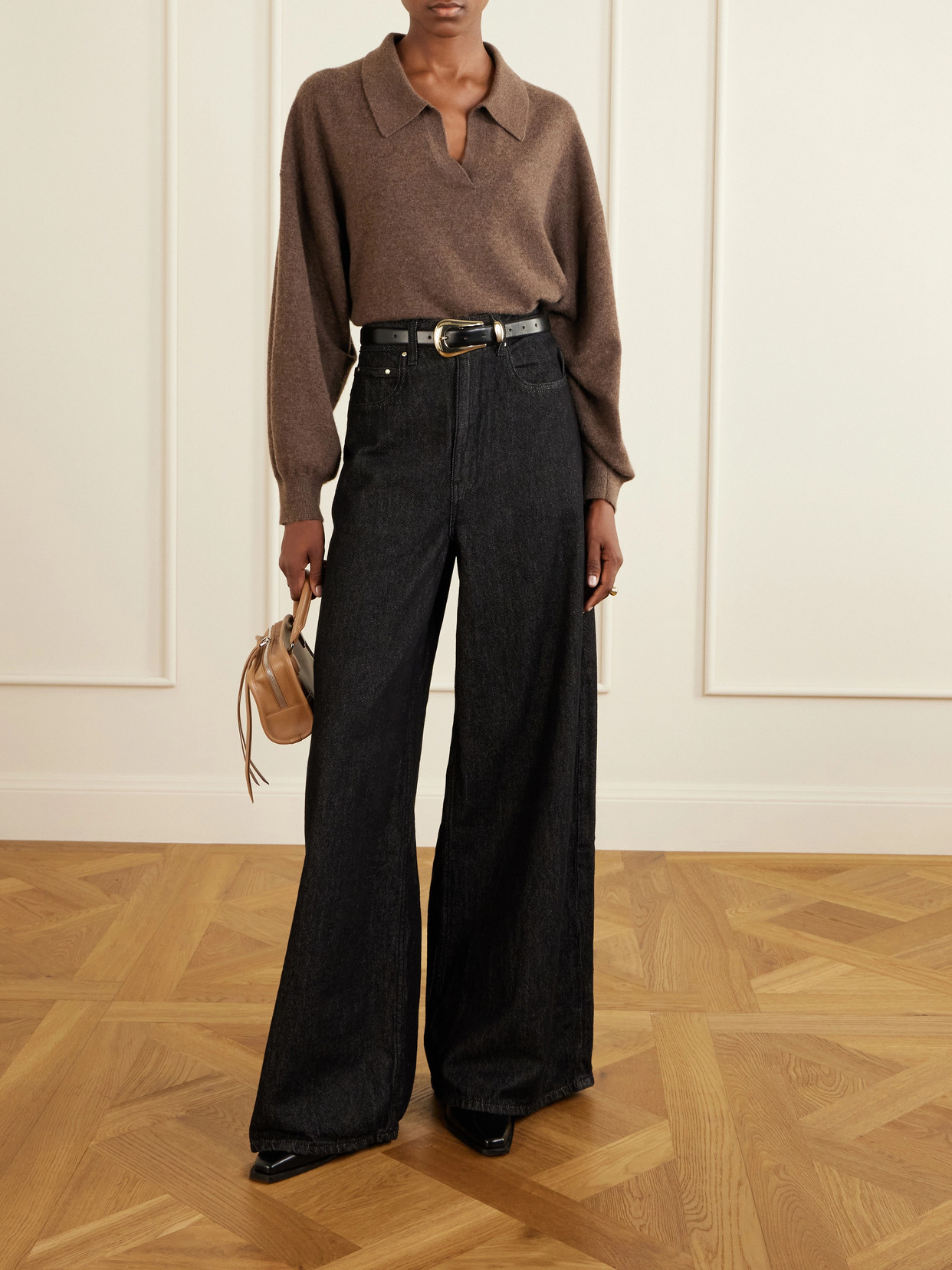 The Slick High-Rise Wide- Leg