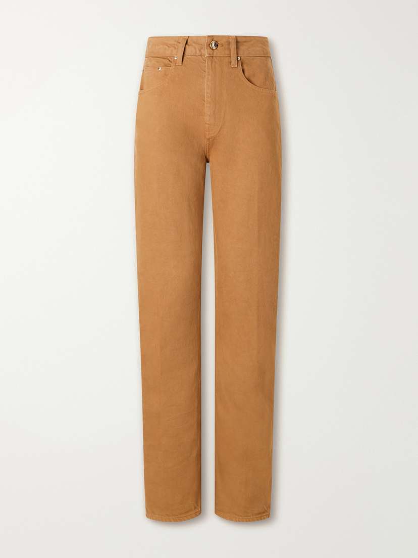 OSSOU Noon High-rise Straight-leg Jeans