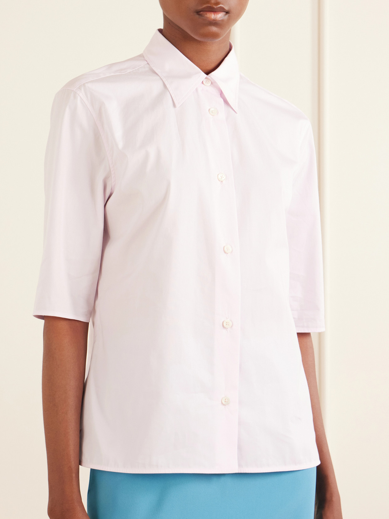 Cotton-Poplin Shirt
