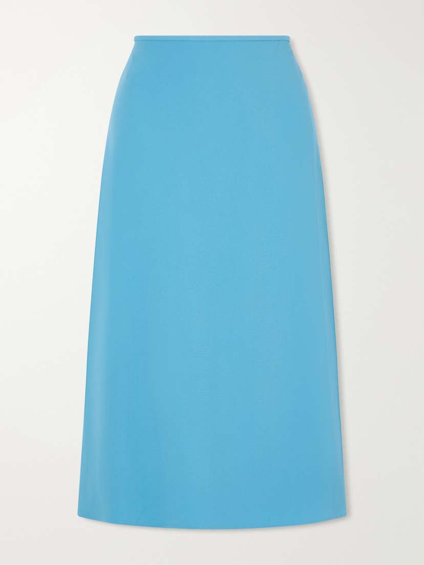 Jil Sander Crepe Midi Skirt - Women's Clothing