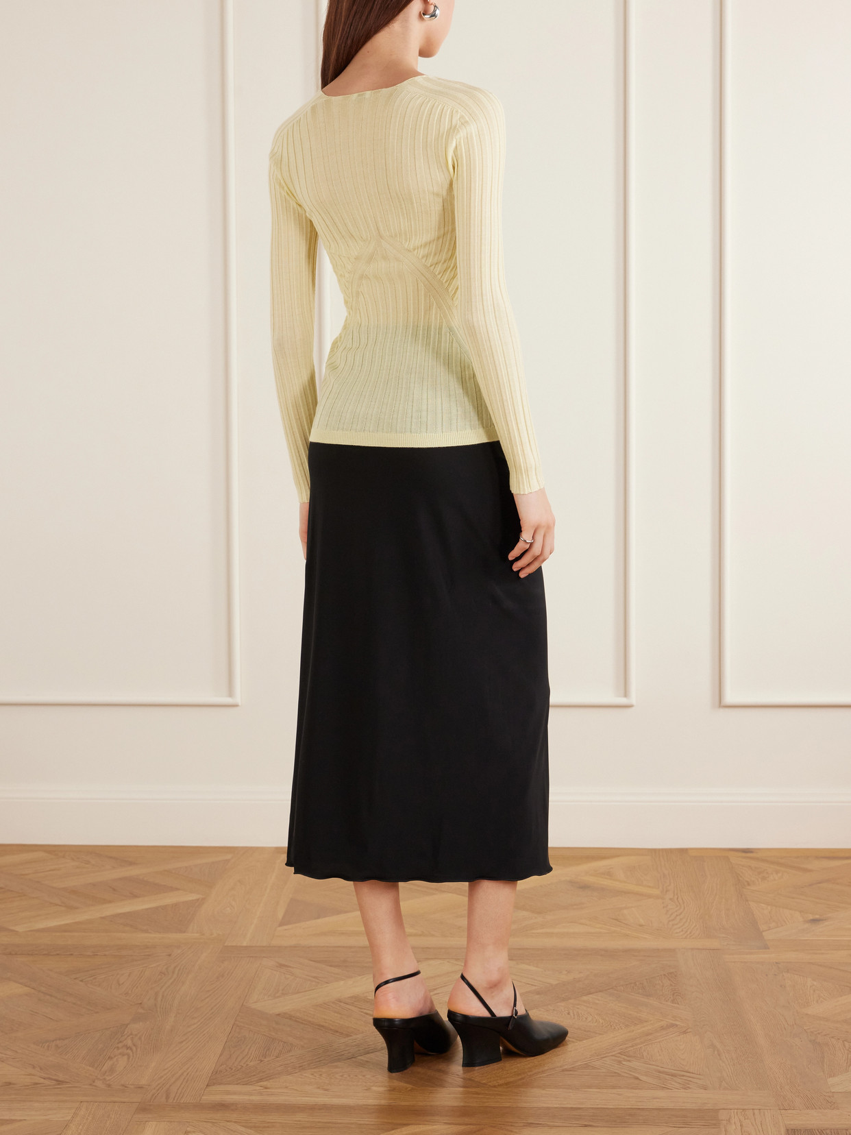 Cashmere And Silk-Blend Sweater