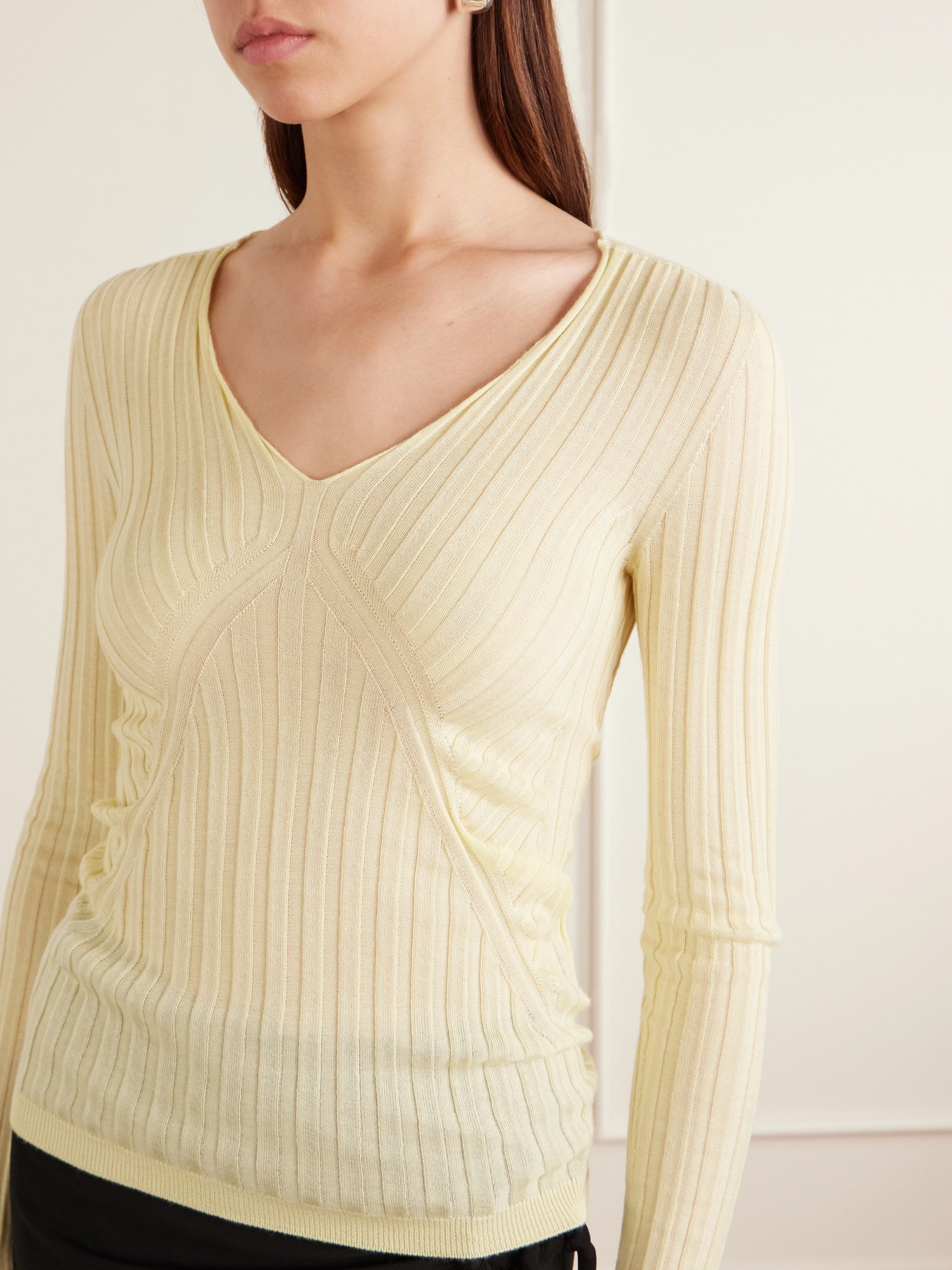 Cashmere And Silk-Blend Sweater