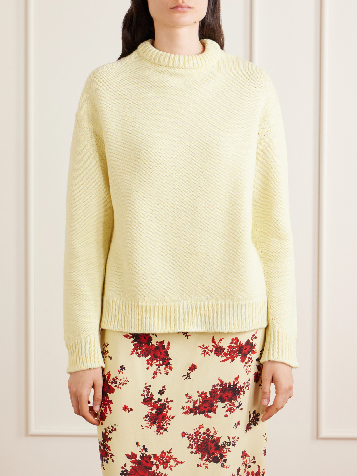 Cashmere And Wool-Blend Sweater