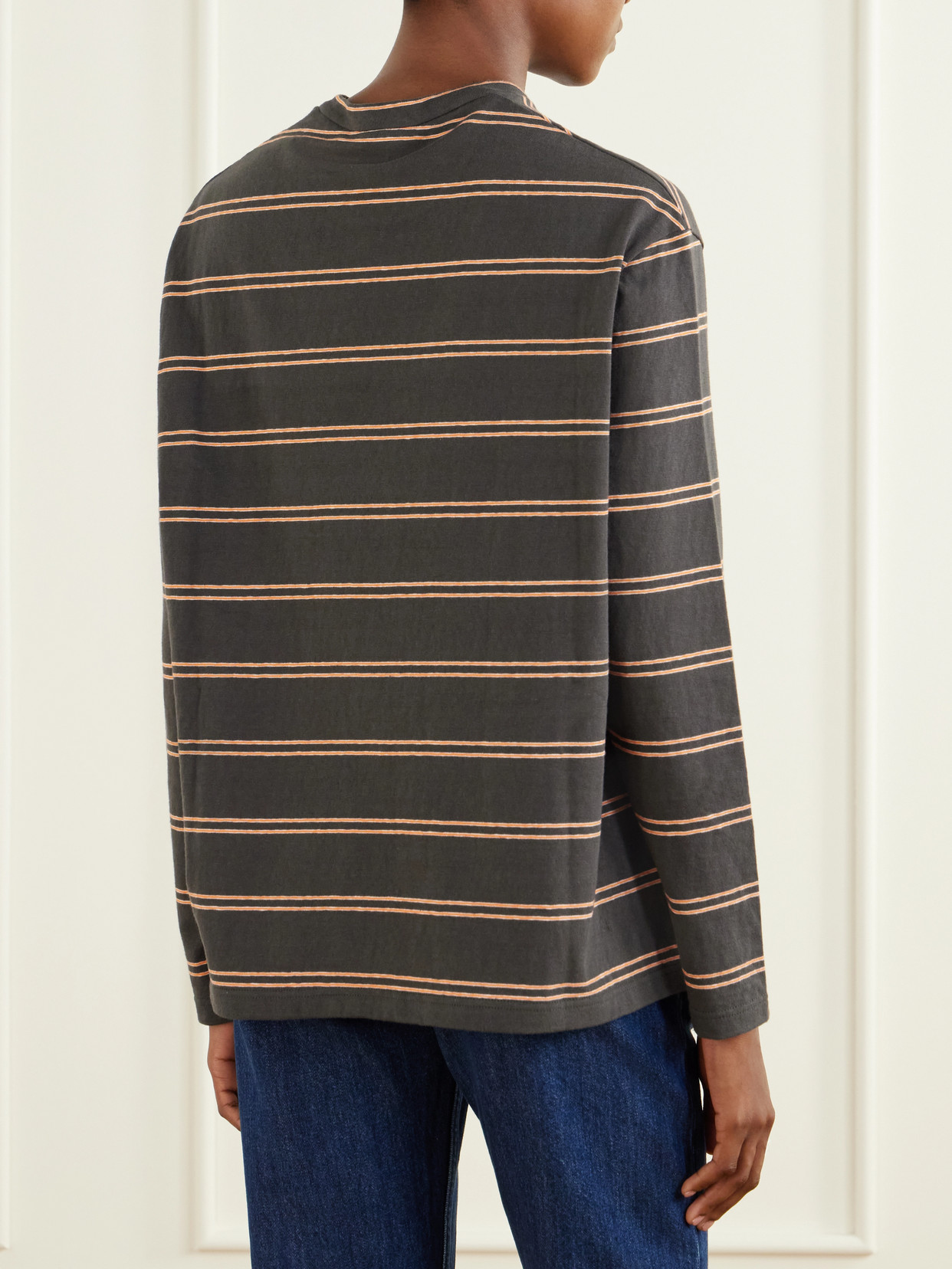 Striped Cotton T-Shirt
