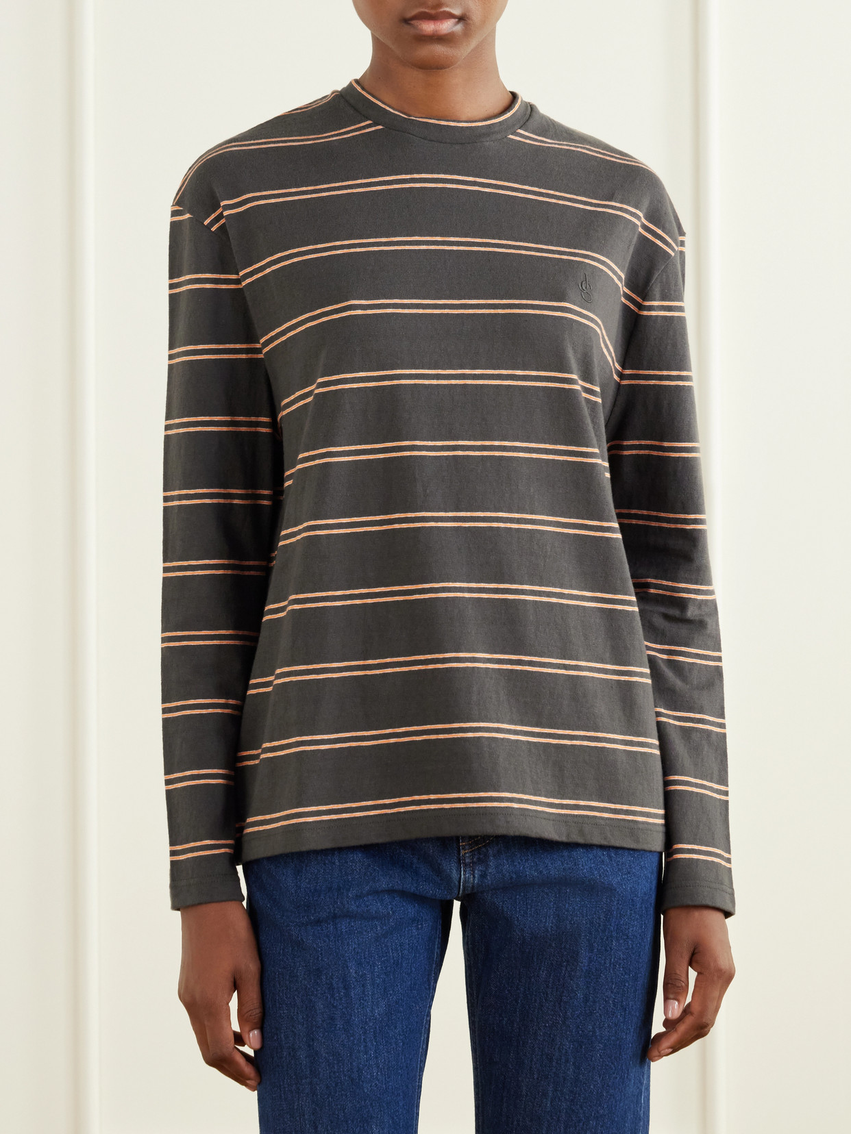 Striped Cotton T-Shirt