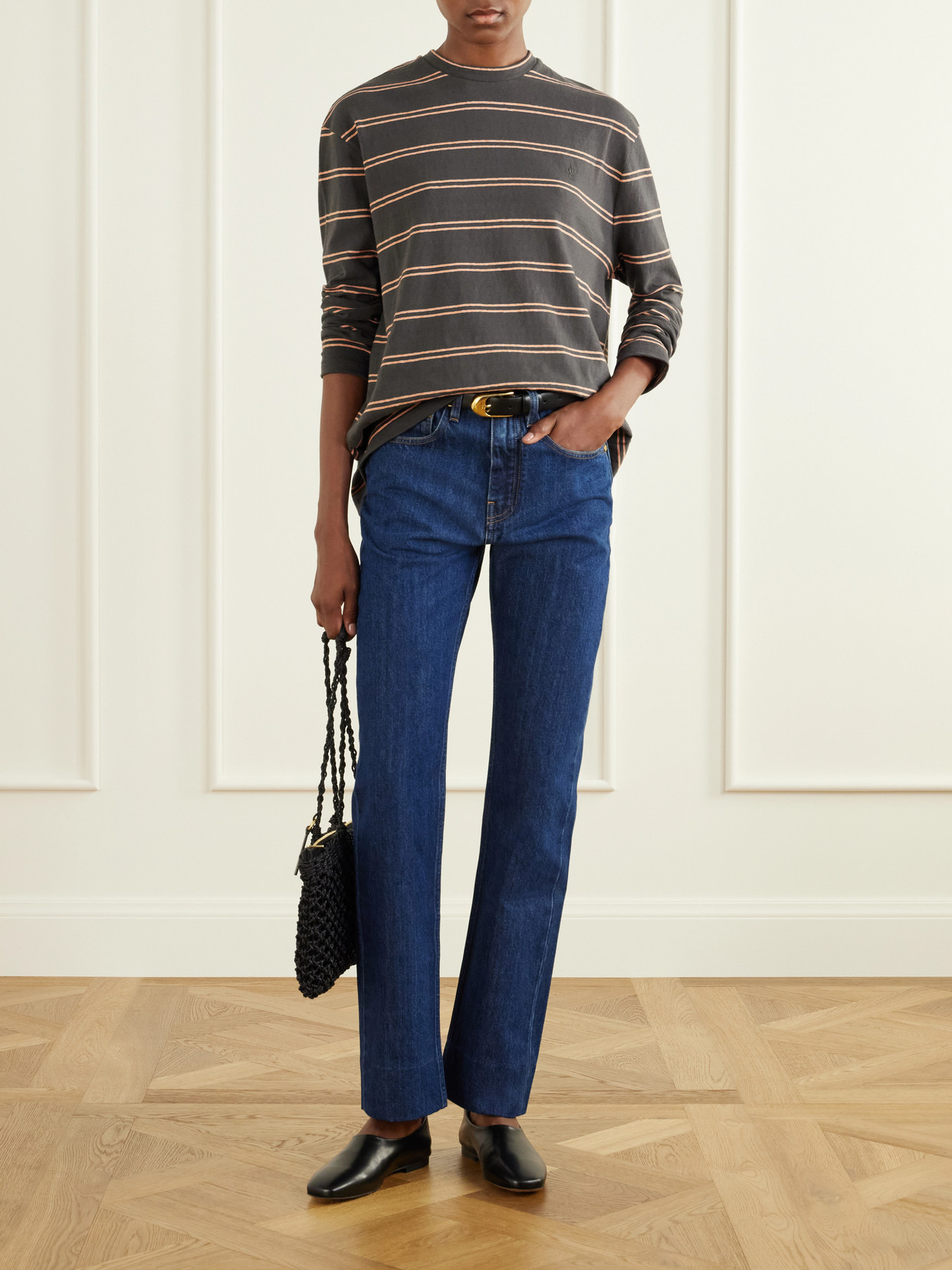 Striped Cotton T-Shirt
