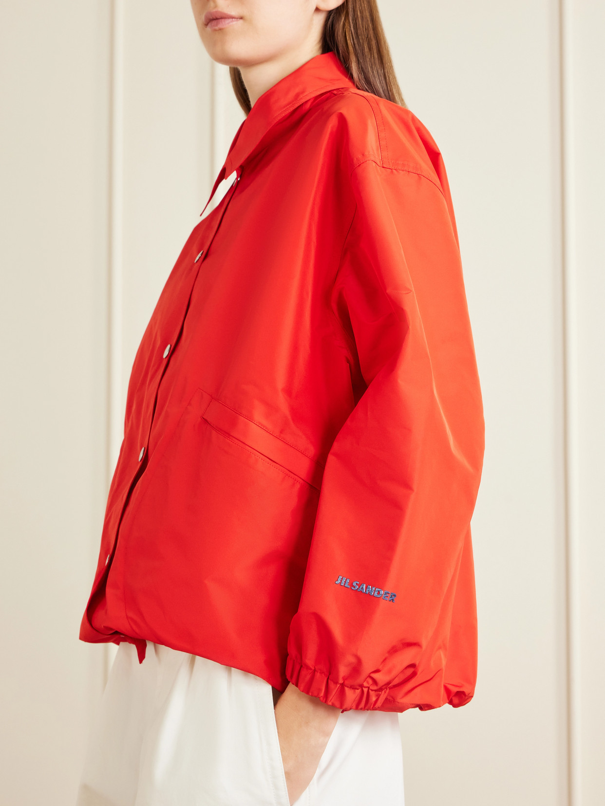 Logo-Embossed Jacket