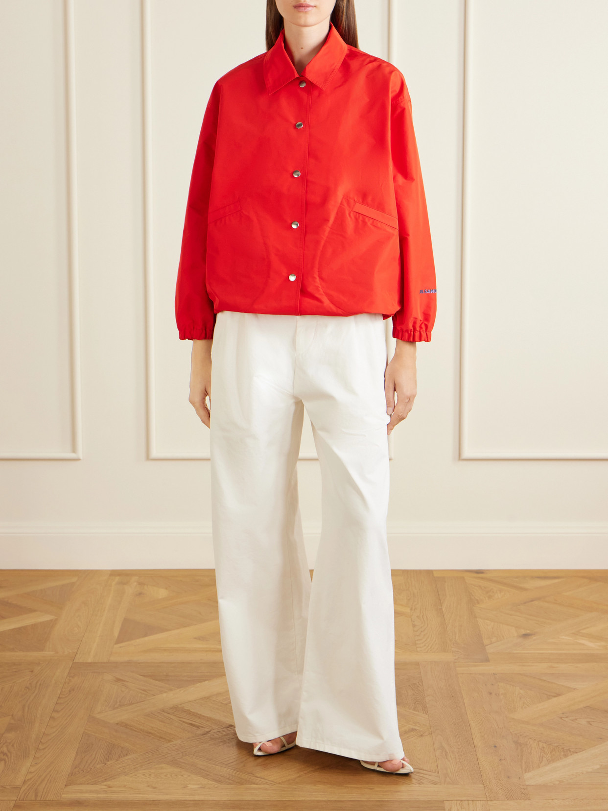 Logo-Embossed Jacket