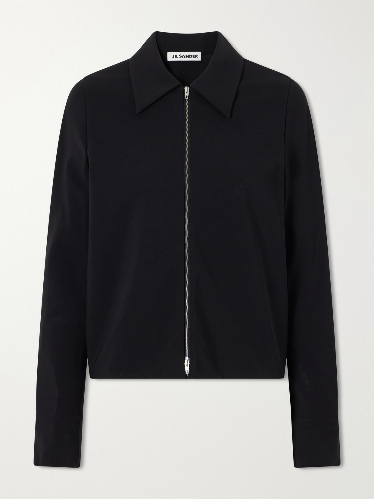 Jil Sander - Cropped Shell Jacket - Black