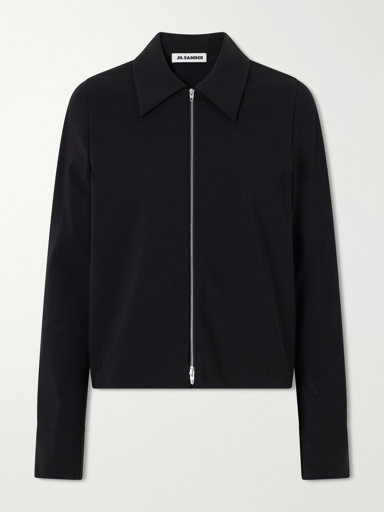 Cropped shell jacket