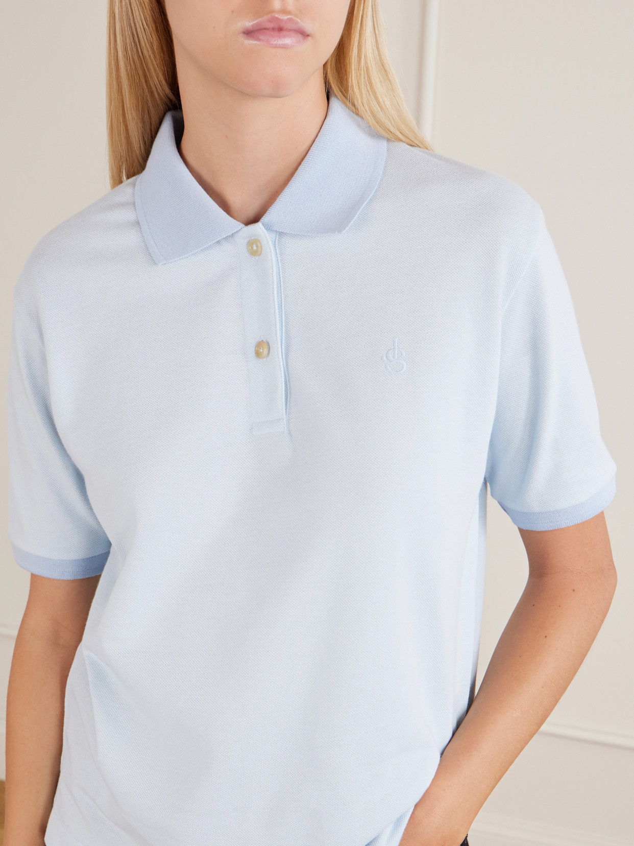 Logo-Embroidered Cotton-Piqué Polo
