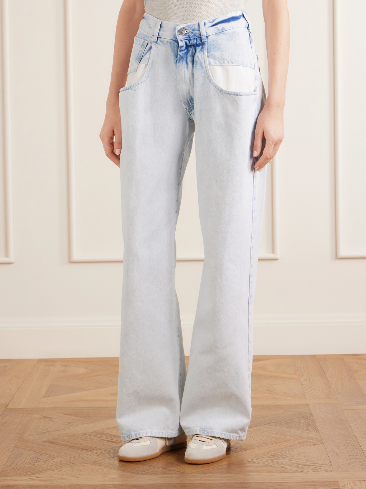 Mid-Rise Boyfriend Jeans