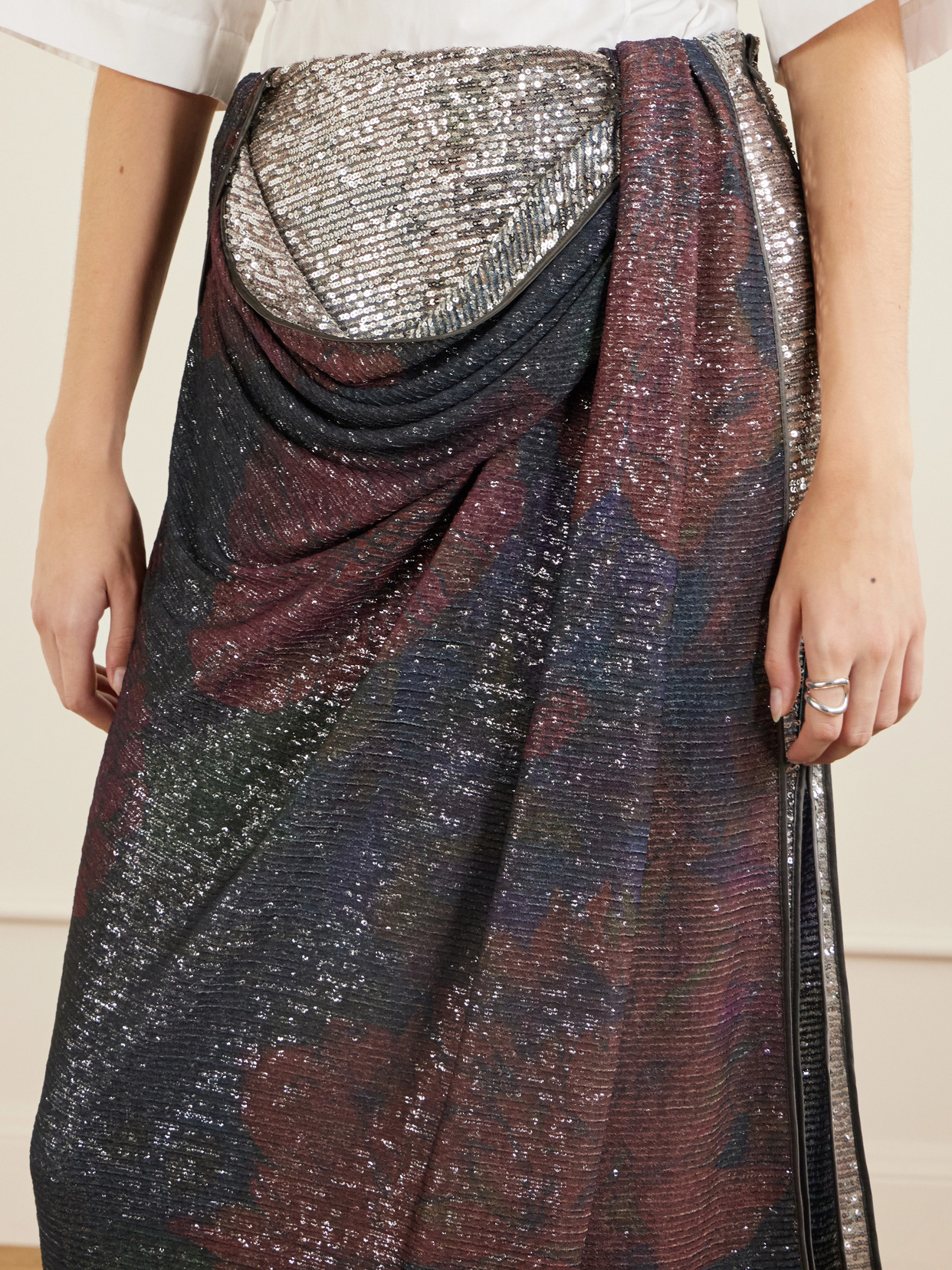 Sequined Midi