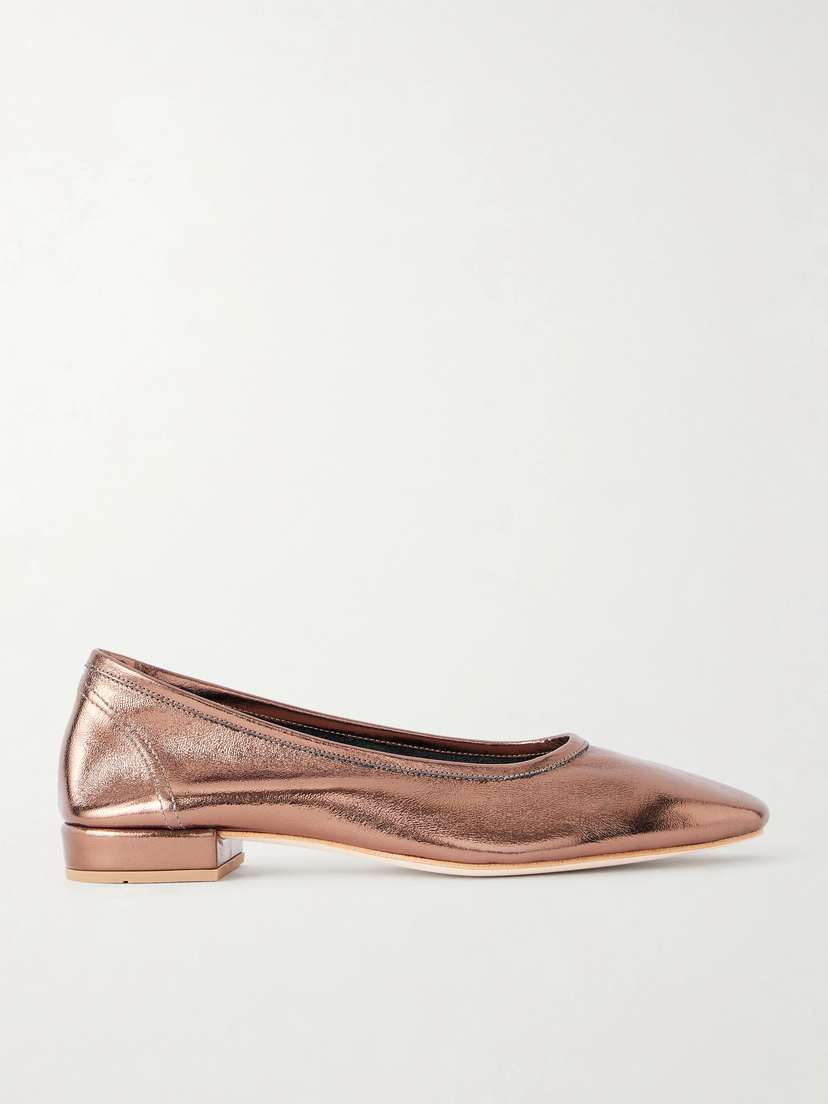 Maryam Nassir Zadeh 20 Serafina Leather Ballet Flats