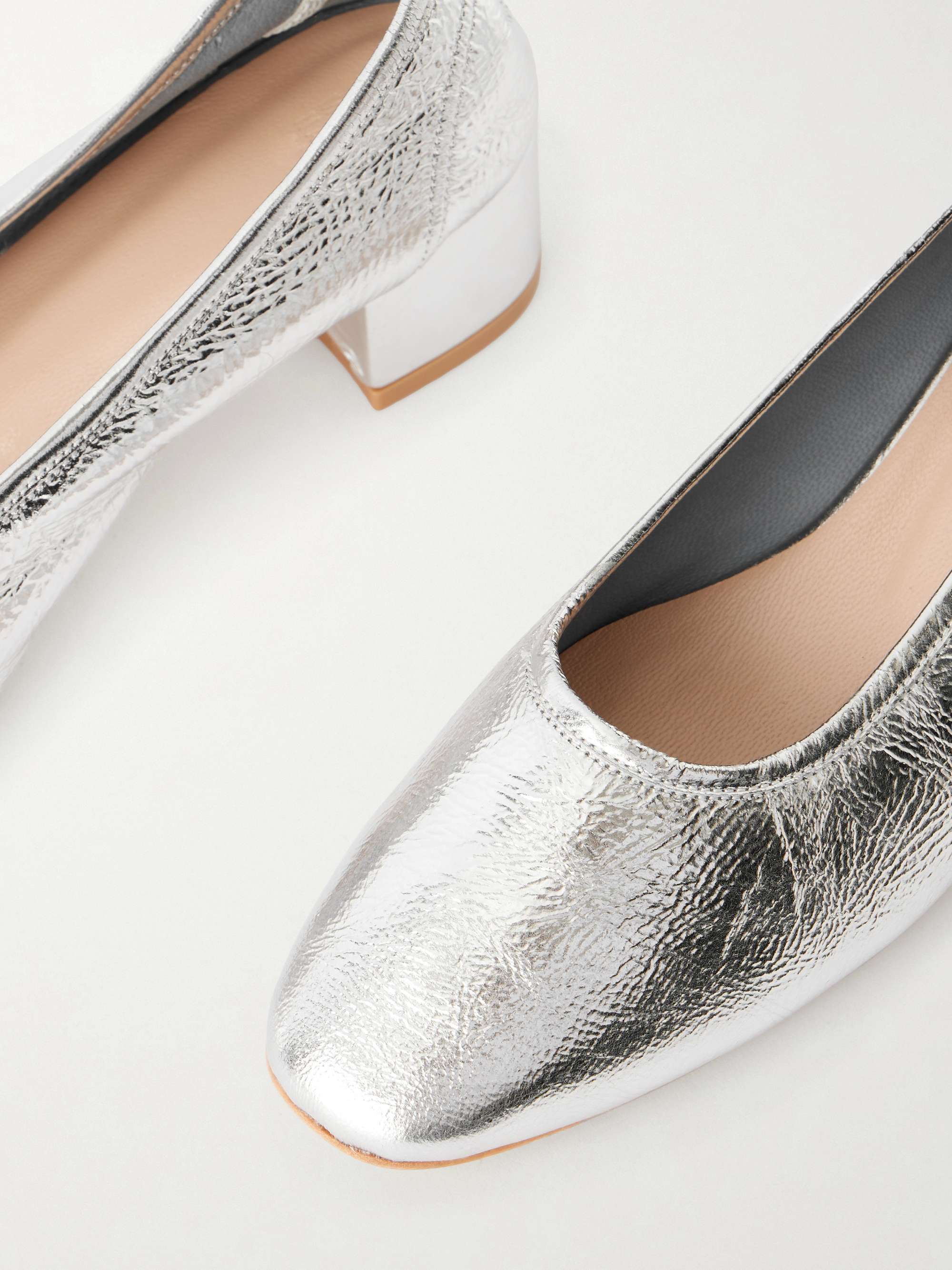 MARYAM NASSIR ZADEH 40 Roberta leather ballet flats | NET-A-PORTER
