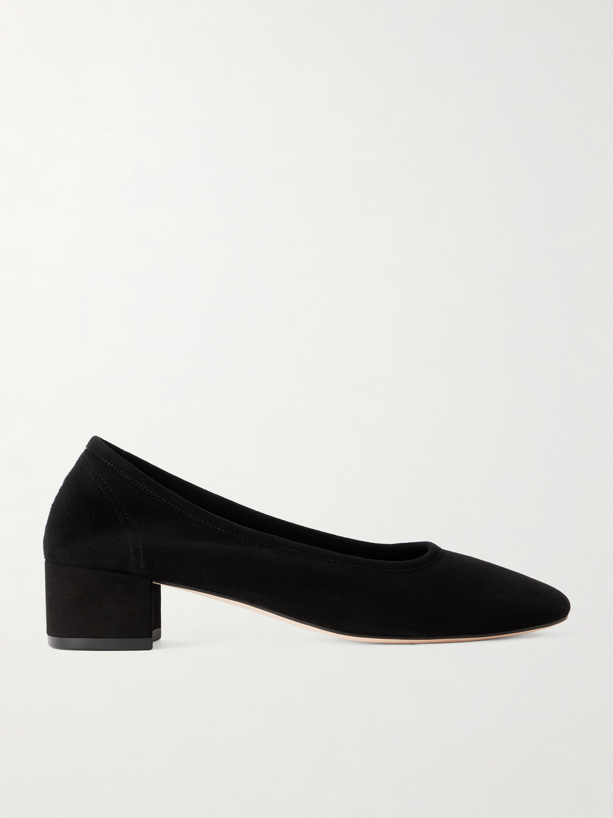 Maryam Nassir Zadeh 40 Roberta Leather Ballet Flats In Black