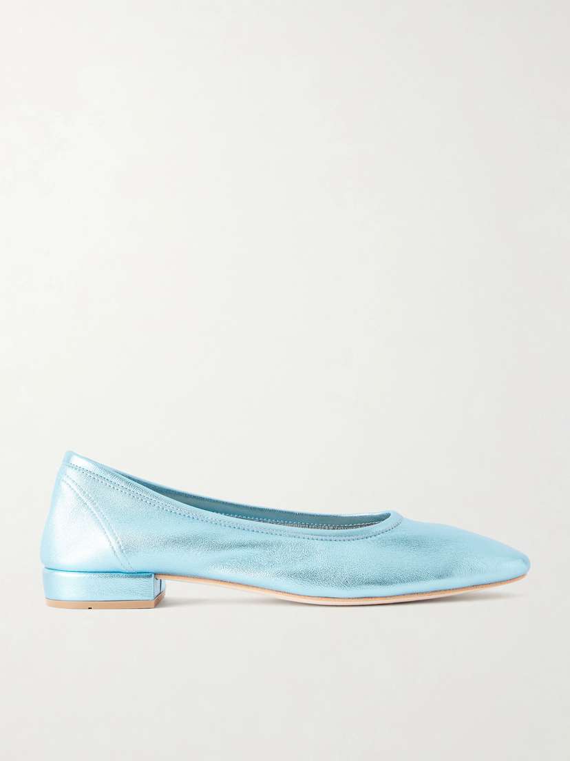 Maryam Nassir Zadeh 20 Serafina Leather Ballet Flats