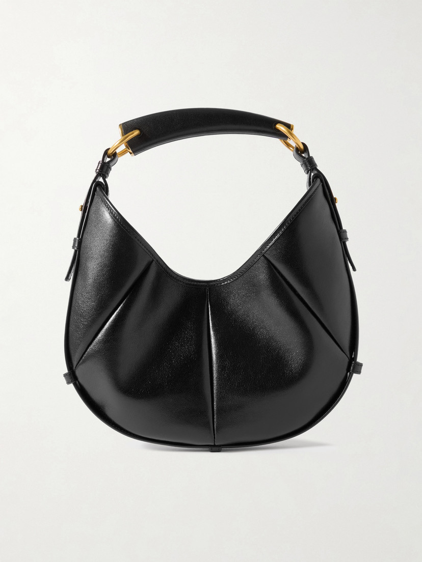 Mombasa Small Leather Bag Black