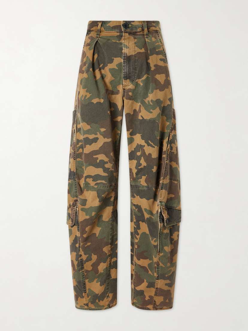 Citizens of Humanity Flight Printed Mid-rise Straight-leg Cotton-blend Twill Cargo Pants | Thumbnail 6 Citizens of Humanity Flight Printed Mid-rise Straight-leg Cotton-blend Twill Cargo Pants | Thumbnail 6
