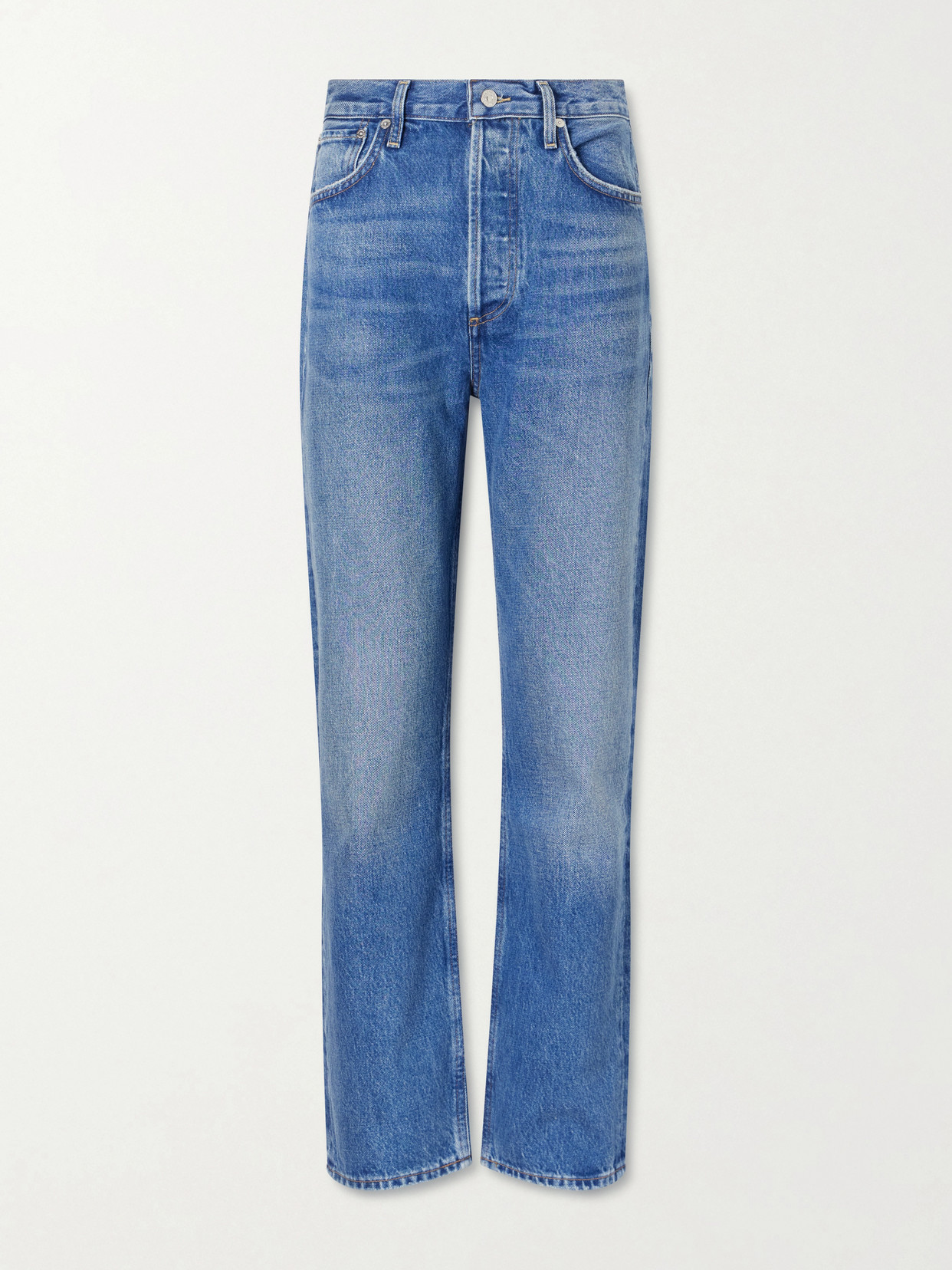 Citizen Of Humanity Blaine High-rise Straight-leg Jeans In Blue