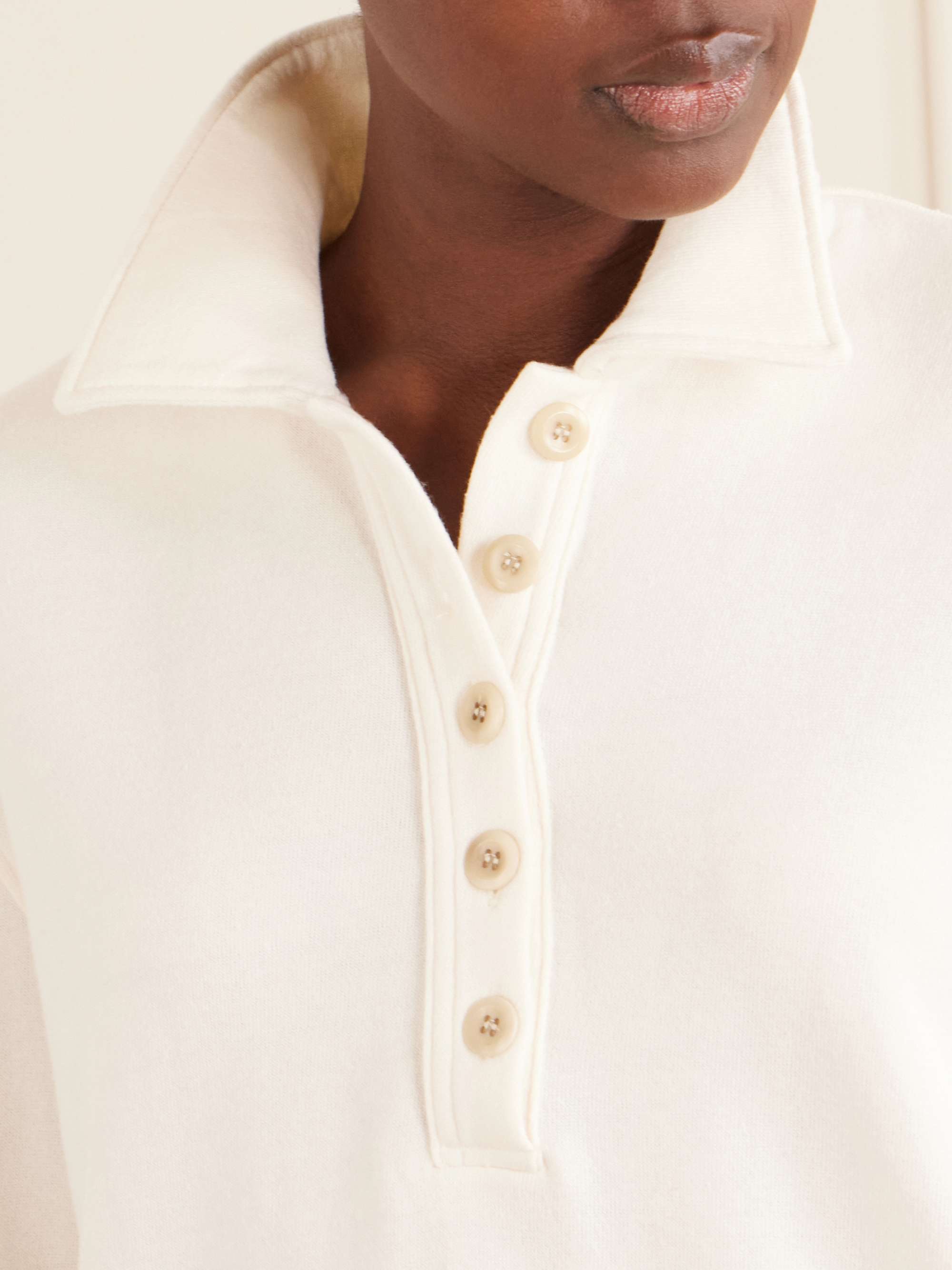 CITIZENS OF HUMANITY Fleece polo shirt | NET-A-PORTER