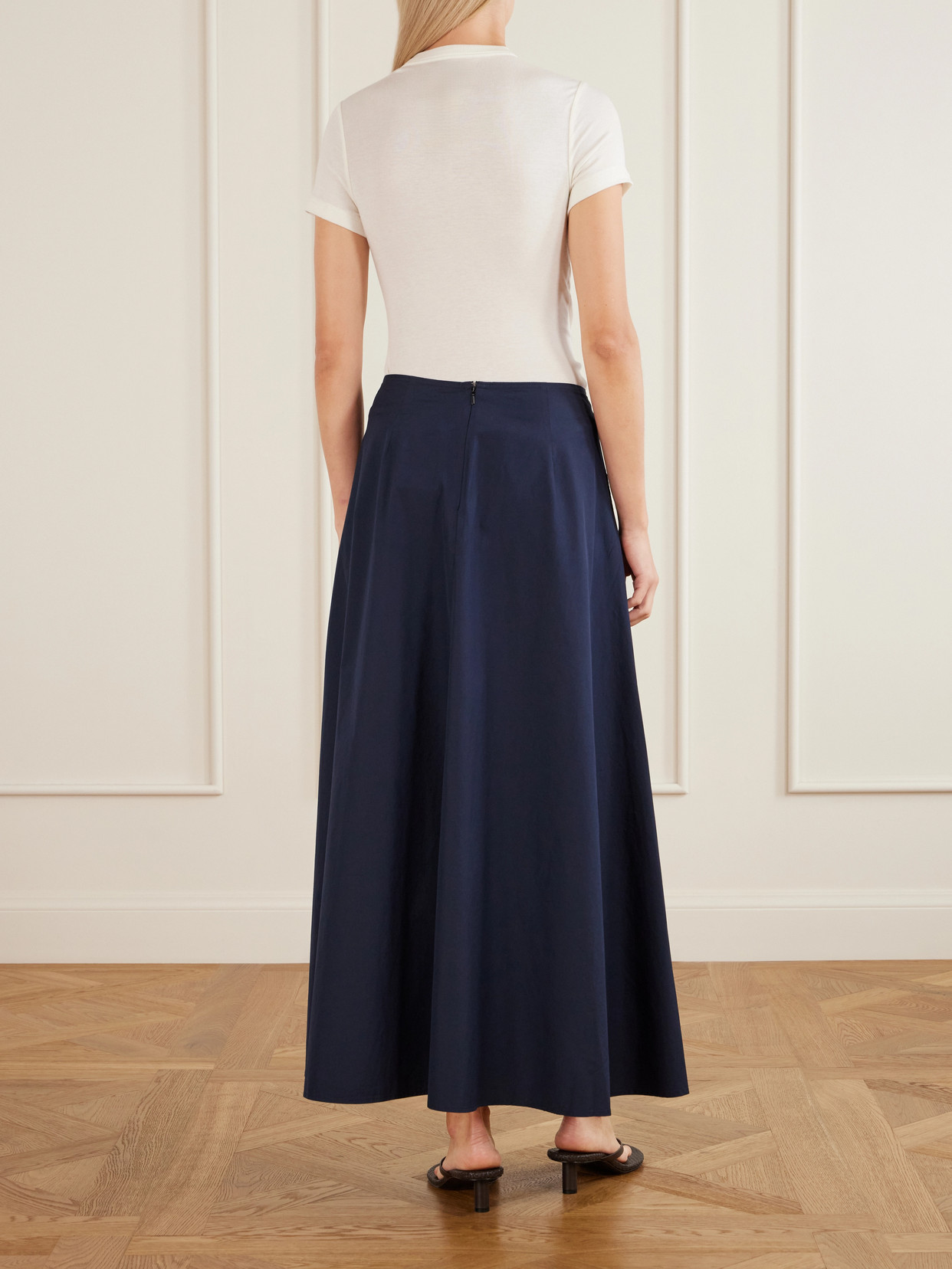 Emi Cotton-Poplin Midi