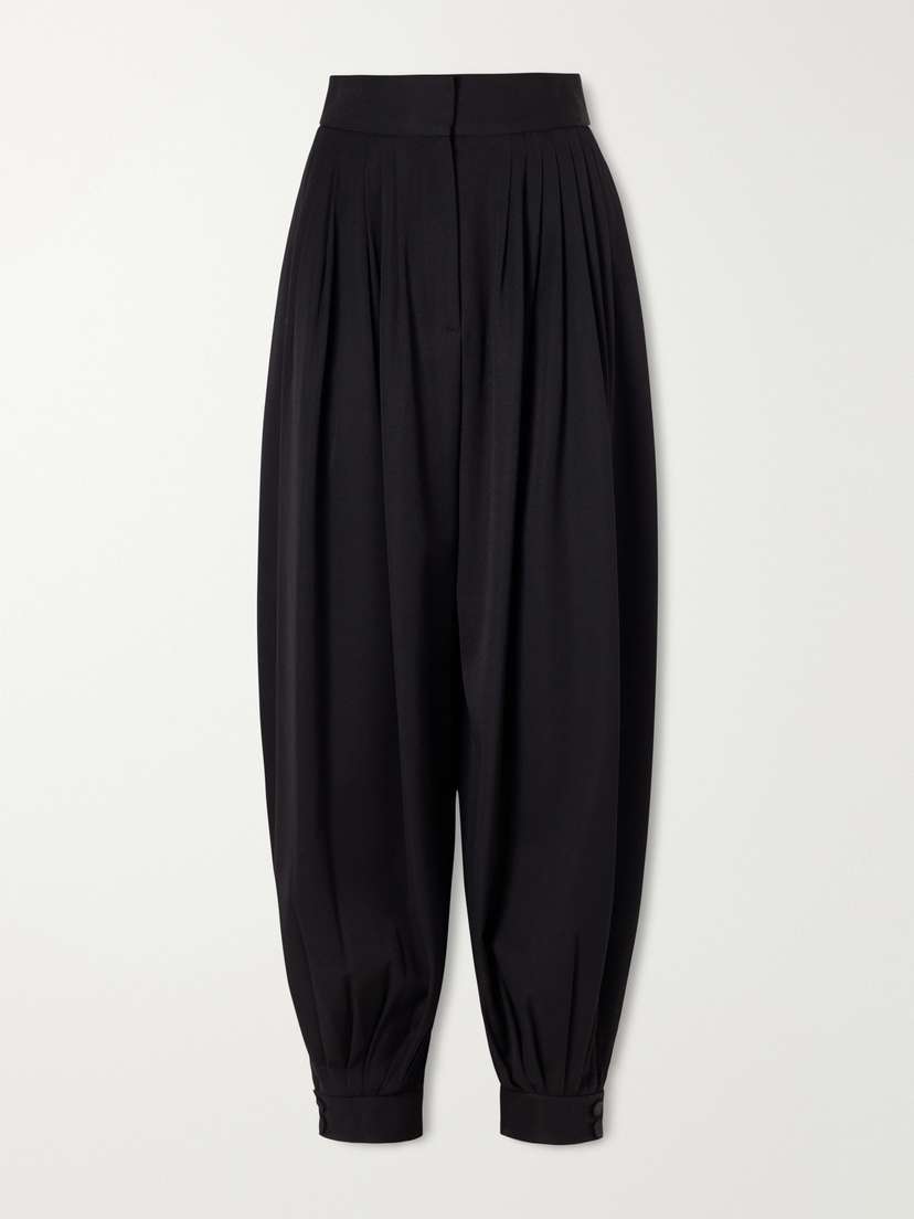 Altuzarra Chapman Pleated Wool Tapered Pants