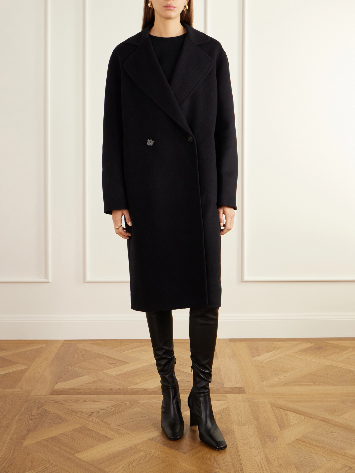 Iconic Double-Breasted Coat
