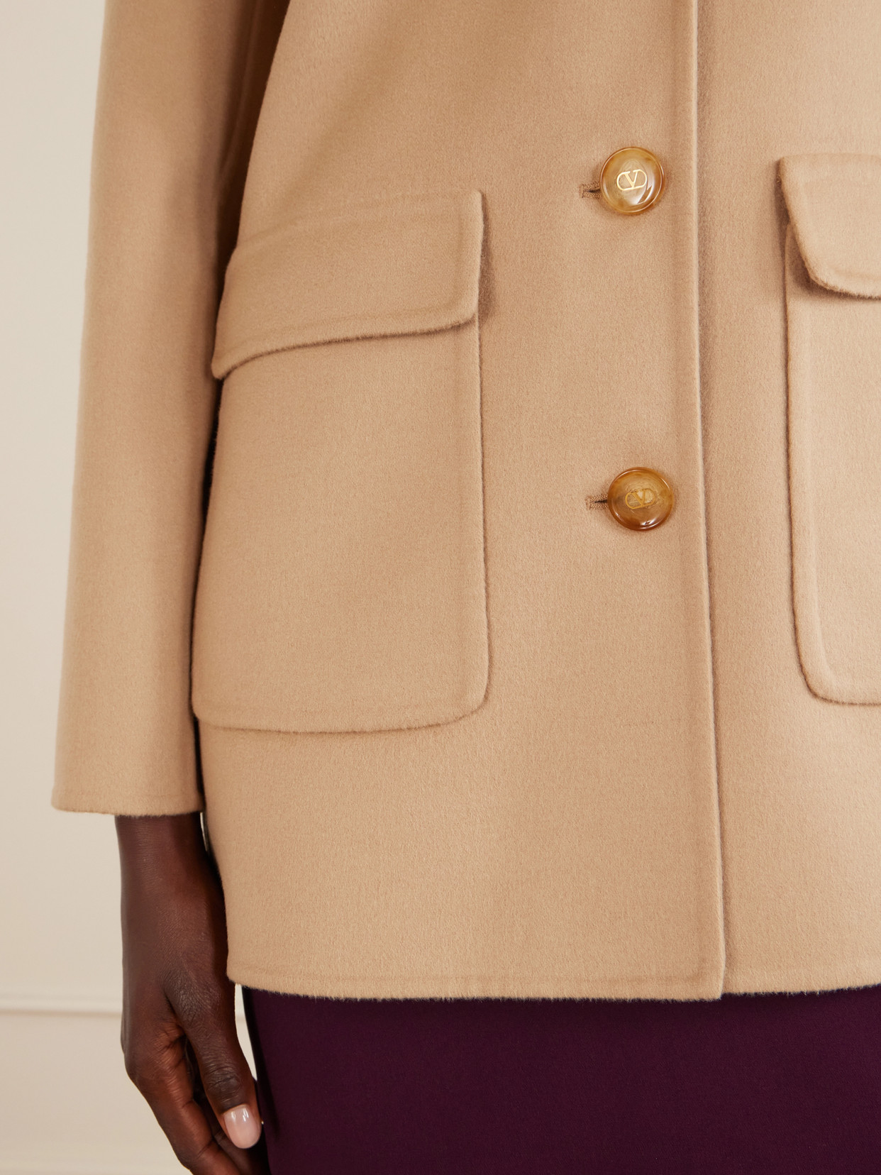 Garavani - Wool And Cashmere-Blend Coat