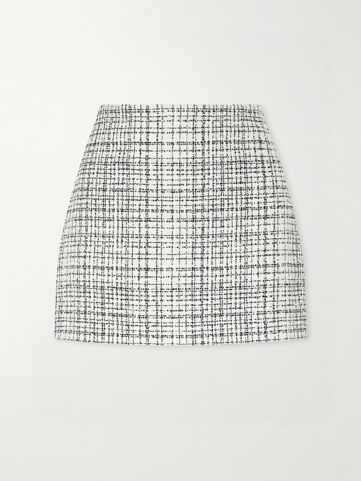 Garavani - Checked Cotton-Blend Tweed Mini
