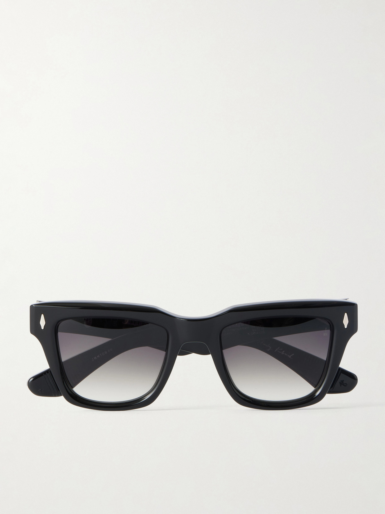Jacques Marie Mage + The Shining Torrance Square-frame Acetate Sunglasses In Black