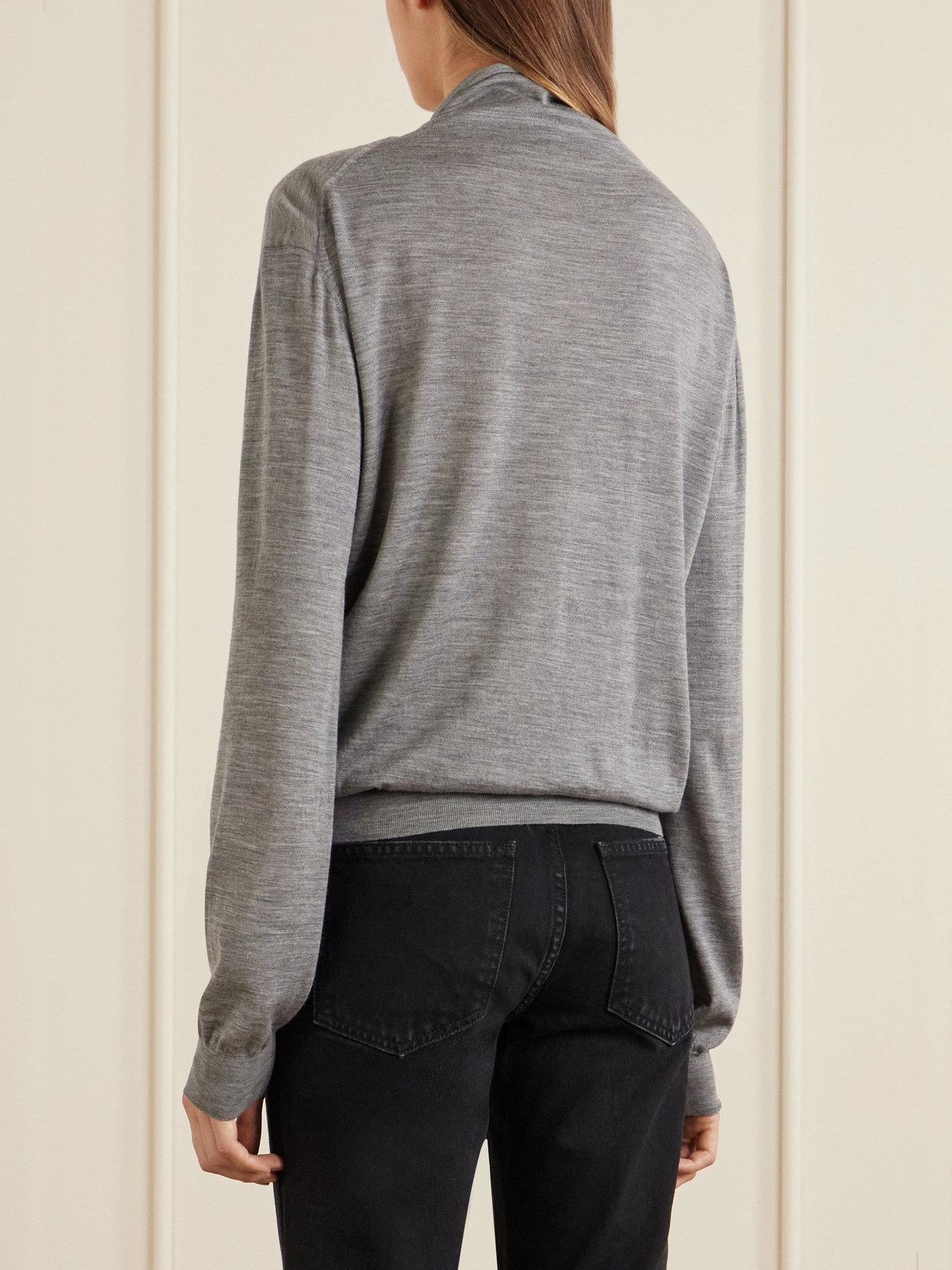 Annette Merino Wool Turtleneck Sweater