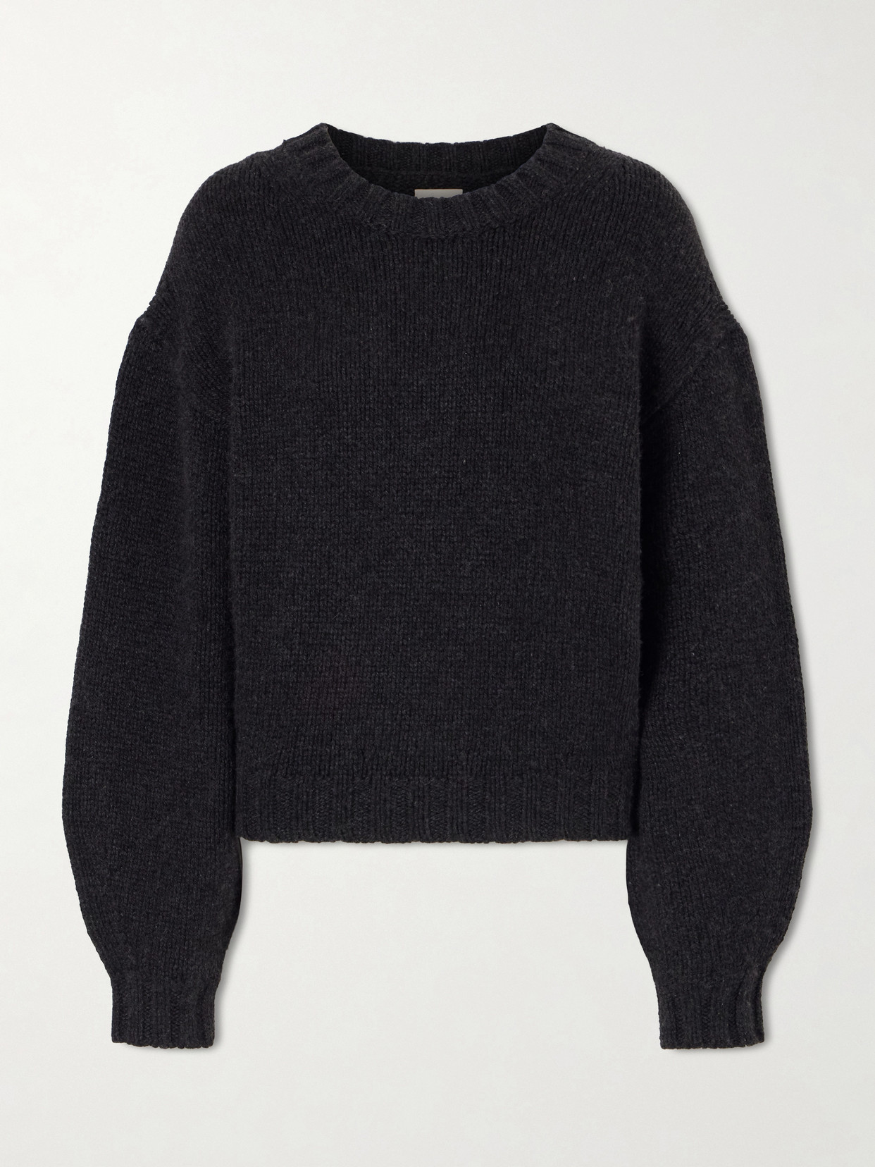 Khaite Gemma Cashemere-knit Sweater In Gray