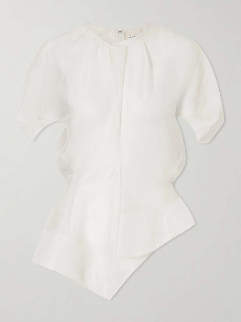 Khaite Rumi Silk Organza Top