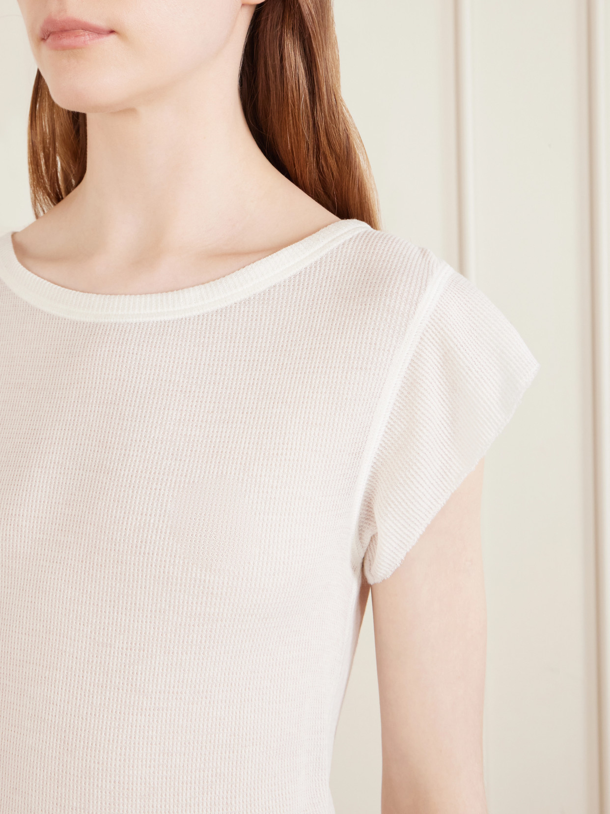 Angel Cotton And Cashmere-Blend T-Shirt