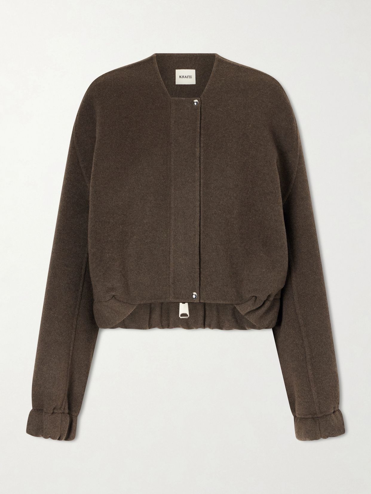 cordan cropped wool bomber jacket
